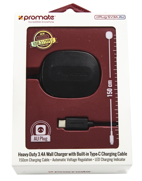 C-PLUG-5V3A.BLK Portable USB