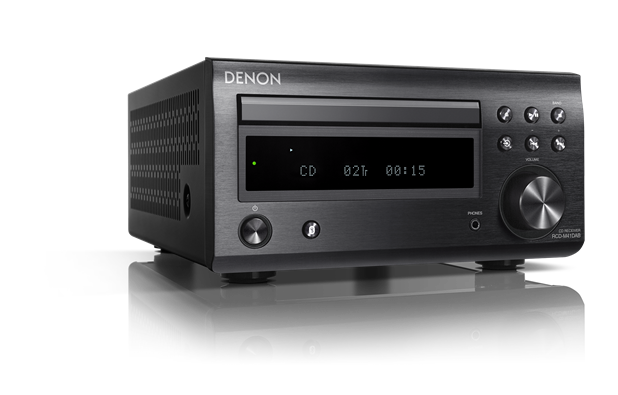 DENON CD RECEIVER BLUETOOTH/DAB BLACK (RCDM41+SCM4)