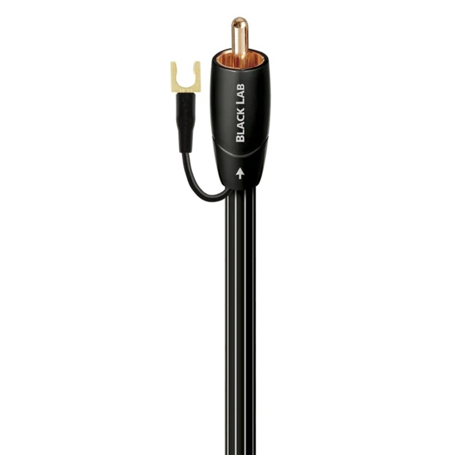 AUDIOQUEST Black lab 8M subwoofer cable. Long grai