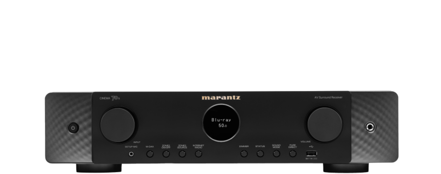 Entry Level Marantz Cinema 70 Slimline 7.2ch AV Receiver (7ch 50W @2ch)