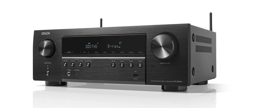DENON AVCS-660H 5.2 Channel 8K AV Amplifier
