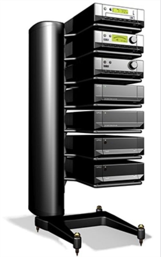 Cyrus Hark III Shelf Pack (2 shelves) Black