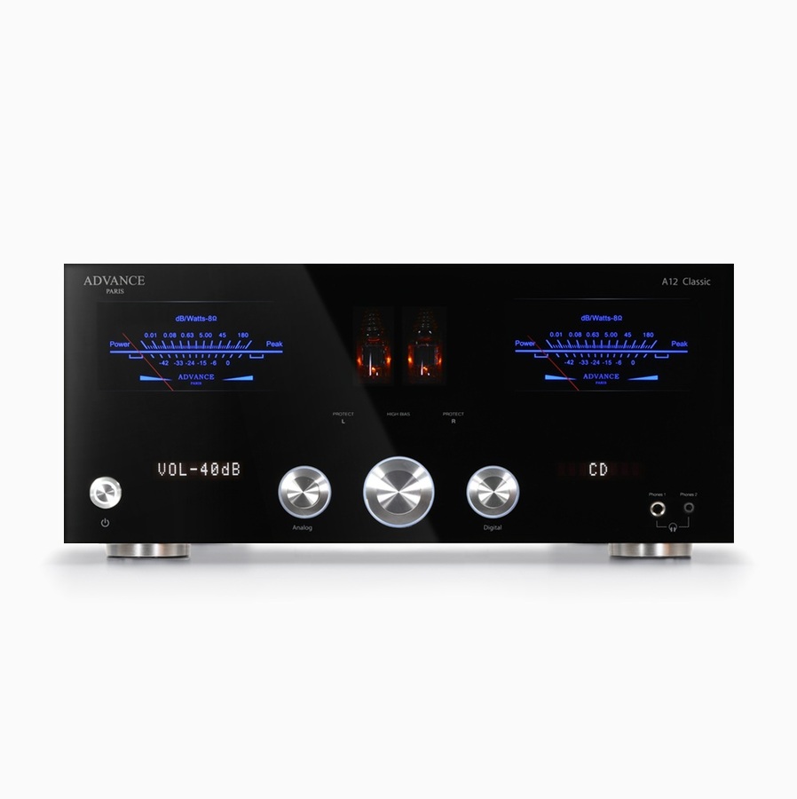 Advance Paris AP-A12 Hybrid Stereo Amplifier 2x 19