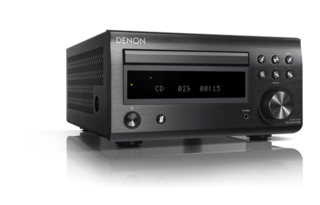 DENON CD RECEIVER BLUETOOTH/DAB BLACK (RCDM41+SCM4)