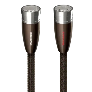 AUDIOQUEST Mackenzie 0.5M XLR to XLR Pair. Solid p